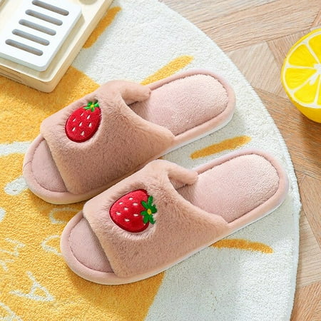 CoCopeaunt Winter Fur House Women Slippers Cute Cartoon Fruit Avocado Strawberry Bedroom Couples Shoes Warm Plush Ladies Furry Slides
CoCopeaunt Winter Fur House Women Slippers Cute Cartoon Fruit Avocado Strawberry Bedroom Couples Shoes Warm Plush Ladies Furry Slides