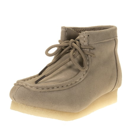 Roper Boys Kids Suede Gum Sole Chukka Kids 2 M US Little Kid Tan