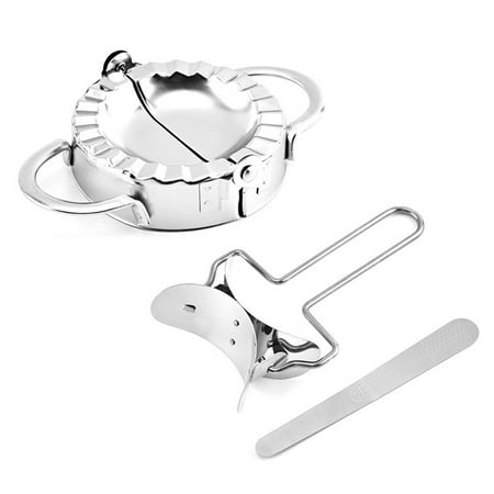 3PCS Stainless Steel Dumpling Maker Set Dough Cutter Dumpling Mould Pie Ravioli Tools Kitchen Accessories S
3PCS Stainless Steel Dumpling Maker Set Dough Cutter Dumpling Mould Pie Ravioli Tools Kitchen Accessories S