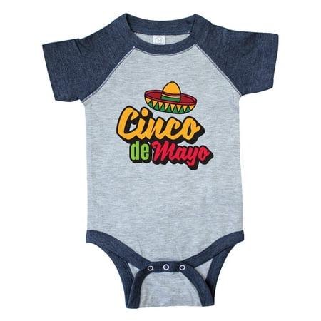Inktastic Cinco De Mayo with Sombrero Gift Baby Boy or Baby Girl Bodysuit