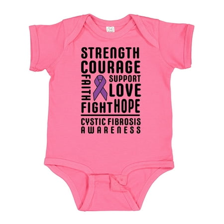Inktastic Cystic Fibrosis Awareness Strength Courage Support Gift Baby Boy or Baby Girl Bodysuit
Inktastic Cystic Fibrosis Awareness Strength Courage Support Gift Baby Boy or Baby Girl Bodysuit