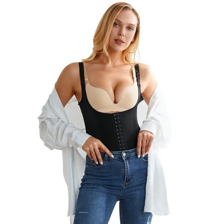 Molutan Full Body Shaper for Women Tummy Control Corset Shapewear Bodysuit Faja Waist Trainer Butt Lifter Panty Slim Girdle(Black M)
Molutan Full Body Shaper for Women Tummy Control Corset Shapewear Bodysuit Faja Waist Trainer Butt Lifter Panty Slim Girdle(Black M)