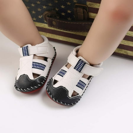 Ovzne Toddler Baby Girls Boys Cute Sandals Exercise Style Toddler Shoes