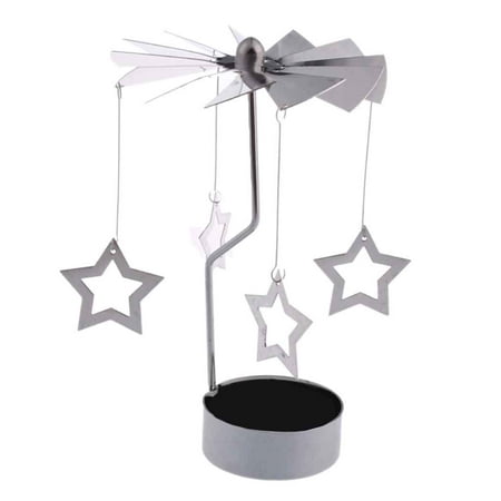 Linyer Tealight Carousel Rotary Tea Light Holder Christmas Spinning Candle Xmas Decor Five-Star Charm
Linyer Tealight Carousel Rotary Tea Light Holder Christmas Spinning Candle Xmas Decor Five-Star Charm
