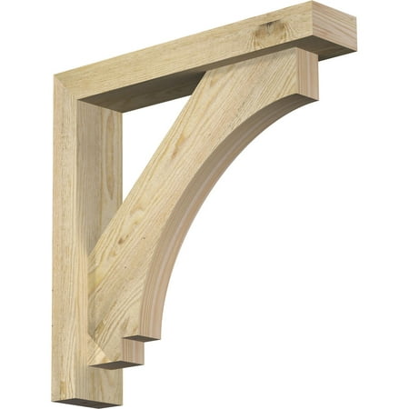 Ekena Millwork 4 W x 20 D x 20 H Imperial Block Rough Sawn Bracket w/ Offset Brace Douglas Fir
Ekena Millwork 4 W x 20 D x 20 H Imperial Block Rough Sawn Bracket w/ Offset Brace Douglas Fir