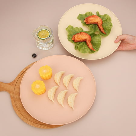 Yesbay Snack Plate Anti-drop Nordic Style Food-grade Round Food Storage Smooth Surface Simple 27cm Dinner Plate for Home
Yesbay Snack Plate Anti-drop Nordic Style Food-grade Round Food Storage Smooth Surface Simple 27cm Dinner Plate for Home