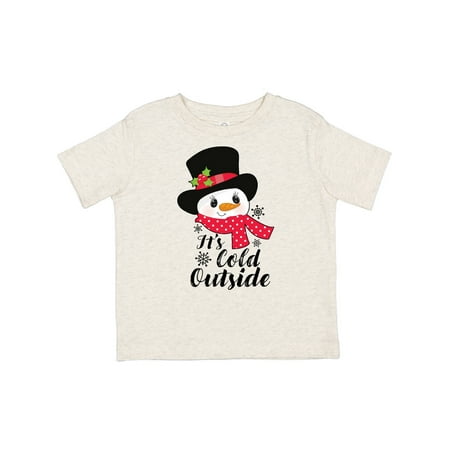 Inktastic It s Cold Outside with Cute Snowman and Snowflakes Gift Toddler Boy or Toddler Girl T-Shirt
Inktastic It s Cold Outside with Cute Snowman and Snowflakes Gift Toddler Boy or Toddler Girl T-Shirt