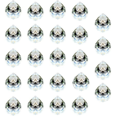 Adwikoso Crystal Ball (20mm - 24 pack) Prismatic Pendant Glass Chandelier Pendant Home Window Decoration
Adwikoso Crystal Ball (20mm - 24 pack) Prismatic Pendant Glass Chandelier Pendant Home Window Decoration