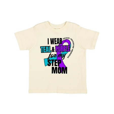 Inktastic Suicide Prevention I Wear Teal and Purple for My Step Mom Gift Toddler Boy or Toddler Girl T-Shirt
Inktastic Suicide Prevention I Wear Teal and Purple for My Step Mom Gift Toddler Boy or Toddler Girl T-Shirt