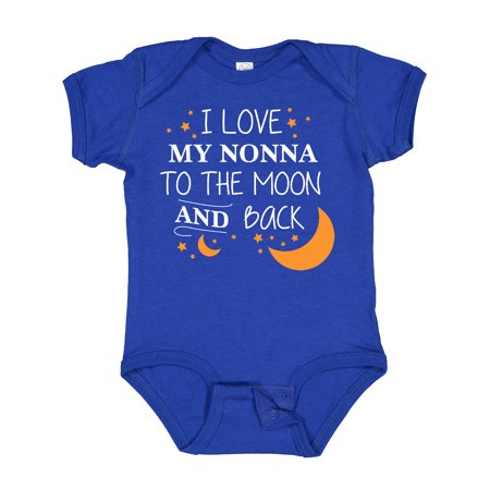 Inktastic I Love My Nonna to the Moon and Back Gift Baby Boy or Baby Girl Bodysuit 
Inktastic I Love My Nonna to the Moon and Back Gift Baby Boy or Baby Girl Bodysuit