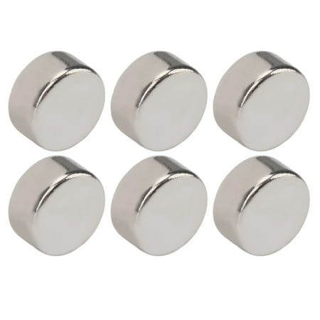 Industrial Magnets 100PCS Multifunctional Silver Round Super Strong Neodymium Magnets For Handicraft 8 X 4mm / 0.3 X 0.16in
Industrial Magnets 100PCS Multifunctional Silver Round Super Strong Neodymium Magnets For Handicraft 8 X 4mm / 0.3 X 0.16in