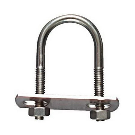 N222-422 U-Bolt Stainless Steel 1/4 x 1-1/8 x 2.25-In. - Quantity 5