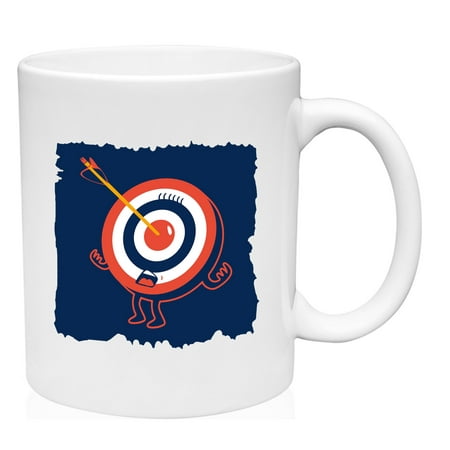 Bullseye Mug Ceramic Coffee Mug Funny Gift Cup