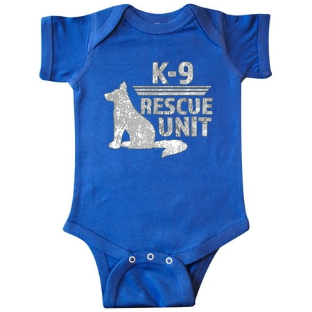 Inktastic German Shepard K-9 Rescue Unit Gift Baby Boy or Baby Girl Bodysuit