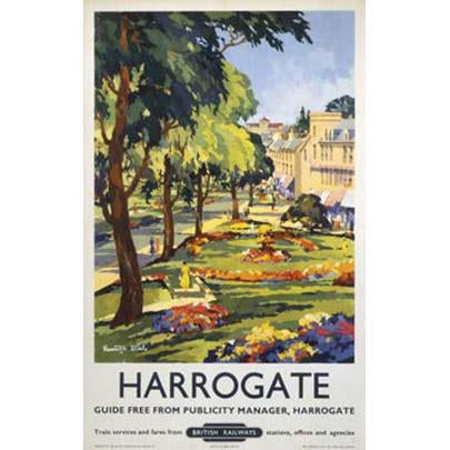ArteHouse Fine Art Print "Harrogate, BR 1953" by Artist Kenneth Steel, Archival Paper, 44" x 60"