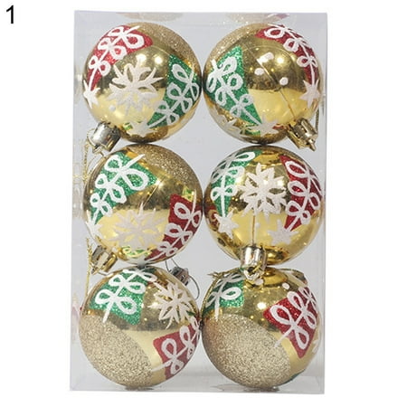 dianhelloya 6Pcs Tree Pattern Decorative Christmas Balls Pendant Plastic Xmas Party Balls Ornaments for Household
dianhelloya 6Pcs Tree Pattern Decorative Christmas Balls Pendant Plastic Xmas Party Balls Ornaments for Household