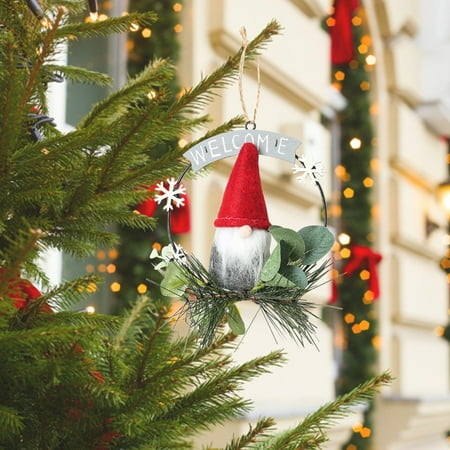 WANYNG Wreath Decoration Wreath Door Tree Gnome Iron Doll Christmas Christmas Pendant Hanger Christmas Home Decor
WANYNG Wreath Decoration Wreath Door Tree Gnome Iron Doll Christmas Christmas Pendant Hanger Christmas Home Decor