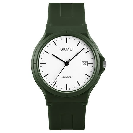 Outdoor Sports Quartz Watch Boys Girls Waterproof Round Dial Watch for Students Kids Green
Outdoor Sports Quartz Watch Boys Girls Waterproof Round Dial Watch for Students Kids Green