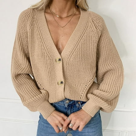 Womens Lightweight Sweaters Elegant Basic Casual Knit Button Down Cardigan Khaki Xxl
Womens Lightweight Sweaters Elegant Basic Casual Knit Button Down Cardigan Khaki Xxl
