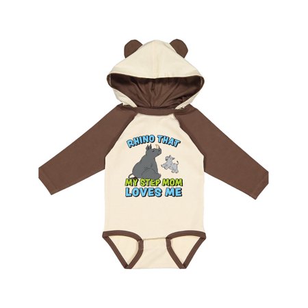 Inktastic Rhino That My Stepmom Loves Me with Cute Rhinos Gift Baby Boy or Baby Girl Long Sleeve Bodysuit
Inktastic Rhino That My Stepmom Loves Me with Cute Rhinos Gift Baby Boy or Baby Girl Long Sleeve Bodysuit