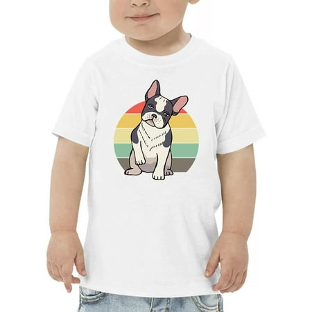 Retro French Bulldog Sitting T-Shirt Toddler -Image by Shutterstock 5 Toddler
Retro French Bulldog Sitting T-Shirt Toddler -Image by Shutterstock 5 Toddler