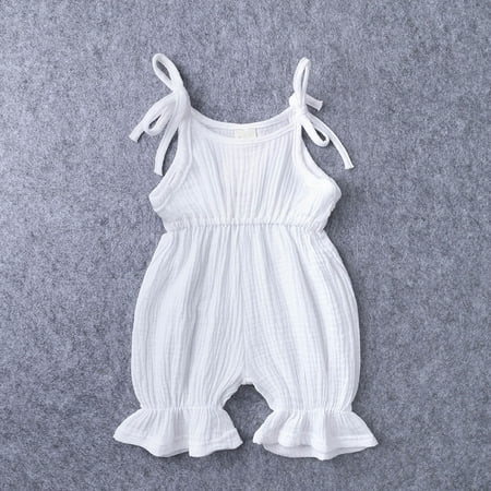 XMMSWDLA Toddler Girl Clothes Baby Girls Fashion Cute Solid Color Cotton Linen Ruffles Frenulum Jumpsuit Romper Discount Clearance
XMMSWDLA Toddler Girl Clothes Baby Girls Fashion Cute Solid Color Cotton Linen Ruffles Frenulum Jumpsuit Romper Discount Clearance