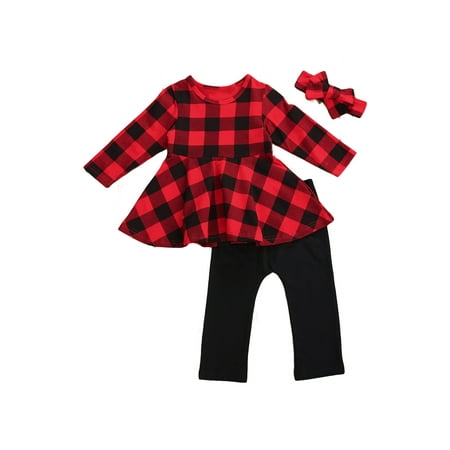 Listenwind Toddler Baby Girl Fall Winter Clothes Long Sleeve Plaid Ruffle Dress Shirt Pants Headband 3Pcs holiday Outfits
Listenwind Toddler Baby Girl Fall Winter Clothes Long Sleeve Plaid Ruffle Dress Shirt Pants Headband 3Pcs holiday Outfits