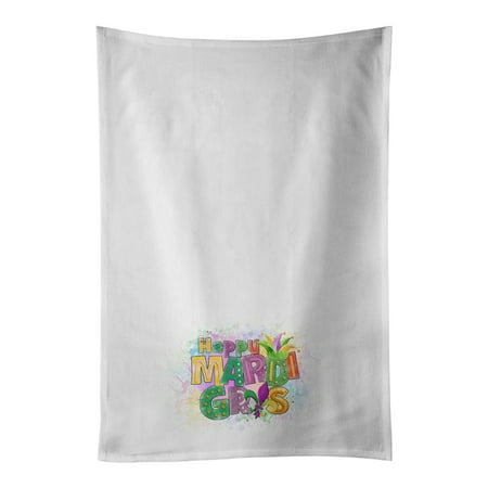 Caroline s Treasures WDK4647WTKT Happy Mardi Gras White Kitchen Towel Set of 2 Dish Towels 19 X 25 multicolor
Caroline s Treasures WDK4647WTKT Happy Mardi Gras White Kitchen Towel Set of 2 Dish Towels 19 X 25 multicolor