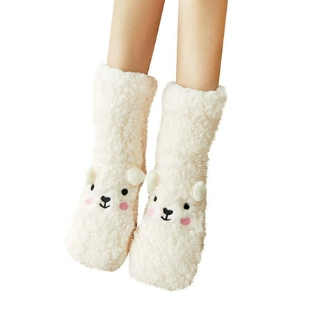 YDKZYMD Womens Fluffy Winter Crew Socks Warm Soft Knit Ankle Socks Christmas Slipper Socks Gifts
YDKZYMD Womens Fluffy Winter Crew Socks Warm Soft Knit Ankle Socks Christmas Slipper Socks Gifts