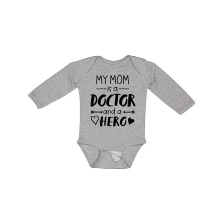 Inktastic My Mom is a Doctor and a Hero Gift Baby Boy or Baby Girl Long Sleeve Bodysuit
Inktastic My Mom is a Doctor and a Hero Gift Baby Boy or Baby Girl Long Sleeve Bodysuit