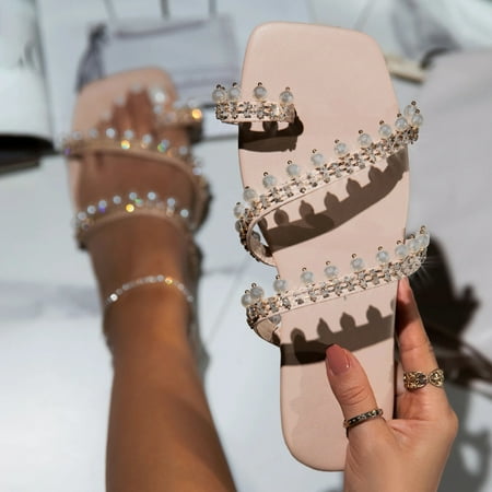 YOTAMI Women s Sandals Fashion 2022 Summer Women Ladies Fashion Casual Flat Retro Slippers Crystal Shoes Sandals Beige
YOTAMI Women s Sandals Fashion 2022 Summer Women Ladies Fashion Casual Flat Retro Slippers Crystal Shoes Sandals Beige