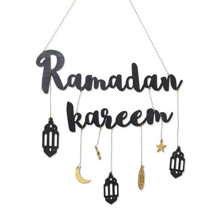 Ramadan Kareem Wall Ornaments Ramadan Moon Decoration Mubarak Home Fireplace Hanging Pendant
Ramadan Kareem Wall Ornaments Ramadan Moon Decoration Mubarak Home Fireplace Hanging Pendant