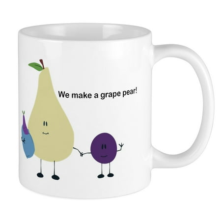 CafePress - Grape Pear Coffee Mug - Ceramic Coffee Tea Novelty Mug Cup 11 oz