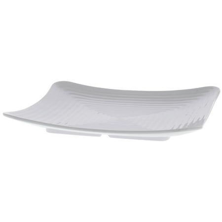 G.E.T. Milano Ribbed Collection Square White Melamine Plate - 13 3/4 L x 13 3/4 W x 1 H #ML-65-W
G.E.T. Milano Ribbed Collection Square White Melamine Plate - 13 3/4 L x 13 3/4 W x 1 H #ML-65-W