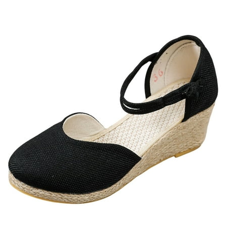 Daznico Sandals Women Summer Slope Heel Sandals Women Breathable Buckle Strap Sandals Women Orthopedic Sandals for Women Summer Sandals for Women 2024(Color:Black Size:US 6.5)
Daznico Sandals Women Summer Slope Heel Sandals Women Breathable Buckle Strap Sandals Women Orthopedic Sandals for Women Summer Sandals for Women 2024(Color:Black Size:US 6.5)