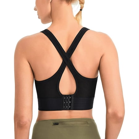 Junlan Front Closure High Impact Sports Bras for Women Racerback with Zipper Workout Yoga Bas Padded Support Tops
Junlan Front Closure High Impact Sports Bras for Women Racerback with Zipper Workout Yoga Bas Padded Support Tops