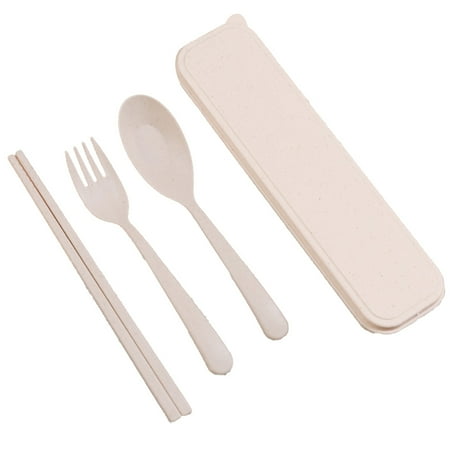Hi.FANCY 3 In 1 Spoon Fork Chopsticks Set Organizer Box Plastic Tableware Dissolvabitity Dinnerwear
Hi.FANCY 3 In 1 Spoon Fork Chopsticks Set Organizer Box Plastic Tableware Dissolvabitity Dinnerwear
