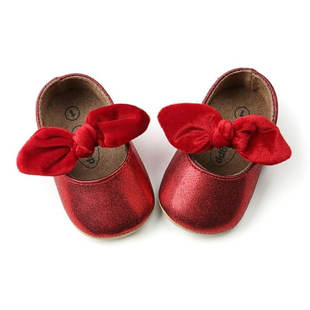 Sacredtree Bow-knot Baby Girl Soft Sole Shoes Anti-slip Shoes Princess First Walkers Walking Shoes
Sacredtree Bow-knot Baby Girl Soft Sole Shoes Anti-slip Shoes Princess First Walkers Walking Shoes