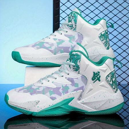 Breathable and Anti-Slip Basketball Shoes for Boys and Teens - Ideal for Indoor and Outdoor Training All Seasons
Breathable and Anti-Slip Basketball Shoes for Boys and Teens - Ideal for Indoor and Outdoor Training All Seasons