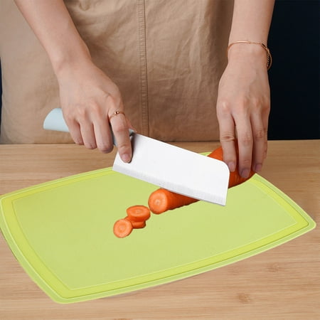 Staron Chopping Boards for Kitchen (Green) Plastic Cutting Boards For Kitchen Dishwasher Safe Extra Large Cutting Board For Meat With Juices Grooves Easy Grip Handle
Staron Chopping Boards for Kitchen (Green) Plastic Cutting Boards For Kitchen Dishwasher Safe Extra Large Cutting Board For Meat With Juices Grooves Easy Grip Handle