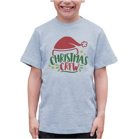 7 ate 9 Apparel Kids Merry Christmas Shirts - Christmas Crew - Santa Hat - Grey T-Shirt 18 Months
7 ate 9 Apparel Kids Merry Christmas Shirts - Christmas Crew - Santa Hat - Grey T-Shirt 18 Months