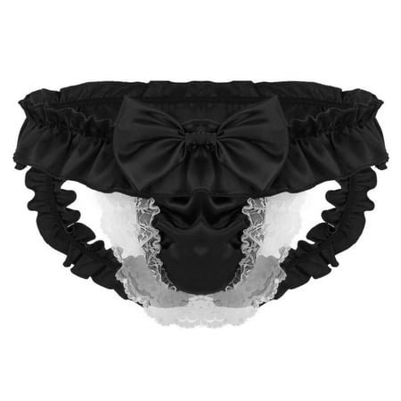 Umitayfascinating Mens Lace Briefs Open Butt Low G-string Thong Underwear Panties
Umitayfascinating Mens Lace Briefs Open Butt Low G-string Thong Underwear Panties