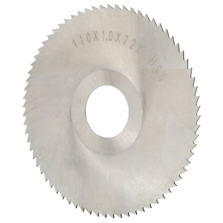 Circular Saw Blade Disc Cutting Blade High Speed Steel Milling Cutter Tool 110x1x27x72 Teeth
Circular Saw Blade Disc Cutting Blade High Speed Steel Milling Cutter Tool 110x1x27x72 Teeth