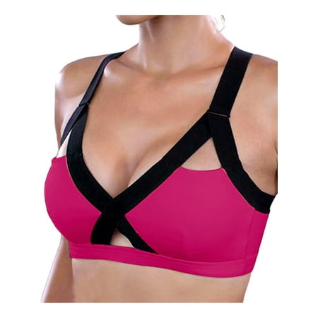 Nieur Women s Curvy Strappy Sports Bra V-neck for Curvier Look Cross Elastic Band Fashion Strappy Back Running Yoga
Nieur Women s Curvy Strappy Sports Bra V-neck for Curvier Look Cross Elastic Band Fashion Strappy Back Running Yoga