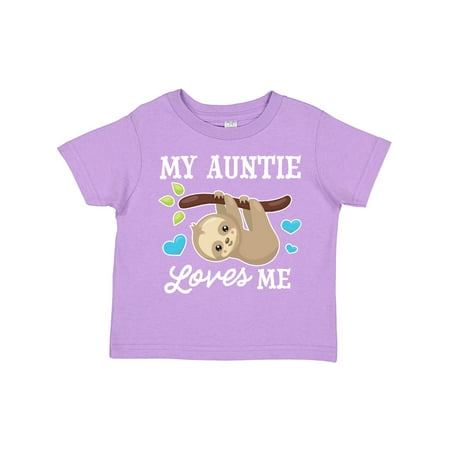 Inktastic My Auntie Loves Me with Sloth and Hearts Boys or Girls Toddler T-Shirt
Inktastic My Auntie Loves Me with Sloth and Hearts Boys or Girls Toddler T-Shirt