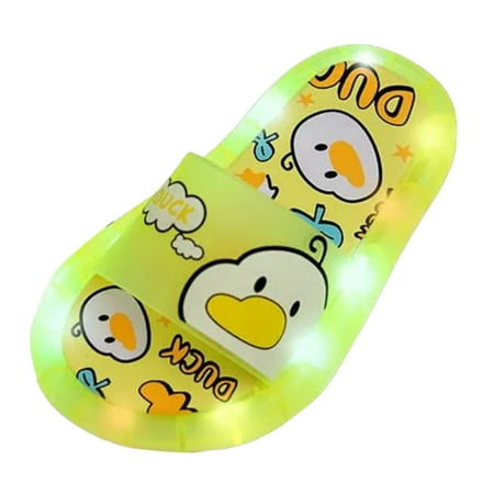 Children Slippers Summer Flashing Lights Cute Baby Animal Cartoon Indoor Outdoor Home Sandals First Walking Footwear
Children Slippers Summer Flashing Lights Cute Baby Animal Cartoon Indoor Outdoor Home Sandals First Walking Footwear