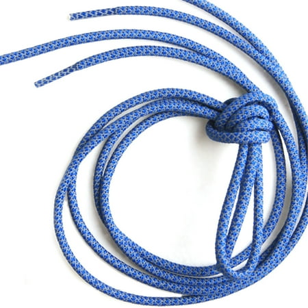 Sport Shoelaces Round Rope 4mm Blue 100cm