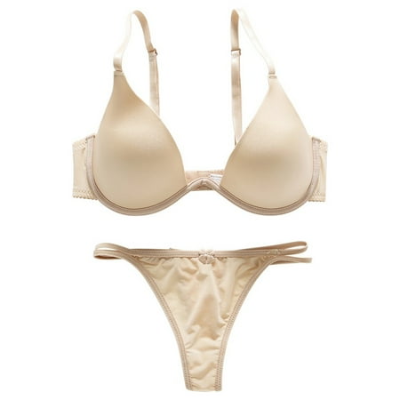 Abcelit Clearance! Women Sexy Bra Set Lingerie Seamless Push Up Brass Panty Set Back Closure Underwear Set Bralette Wireless Plus Large Big Size Skin 80B
Abcelit Clearance! Women Sexy Bra Set Lingerie Seamless Push Up Brass Panty Set Back Closure Underwear Set Bralette Wireless Plus Large Big Size Skin 80B