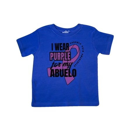 Inktastic Chronic Pain I Wear Purple For My Abuelo Gift Toddler Boy or Toddler Girl T-Shirt
Inktastic Chronic Pain I Wear Purple For My Abuelo Gift Toddler Boy or Toddler Girl T-Shirt