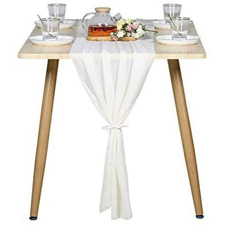 Chiffon Table Runner Romantic Wedding Table Runner for Wedding Party Decoration 
Chiffon Table Runner Romantic Wedding Table Runner for Wedding Party Decoration